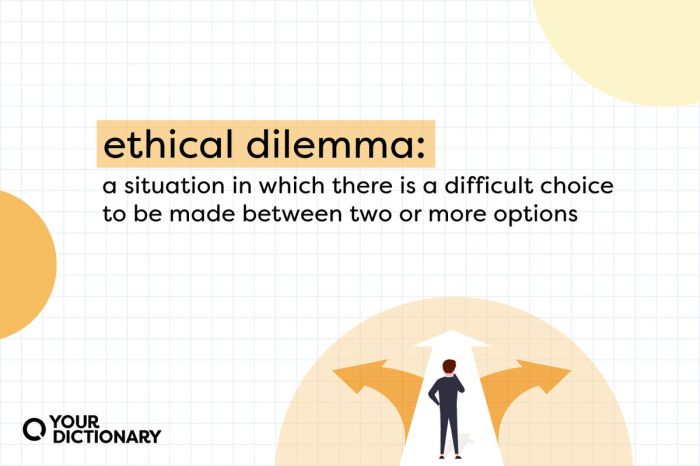 Ethical dilemmas